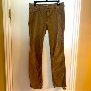 Anthropologie corduroy pants size 29